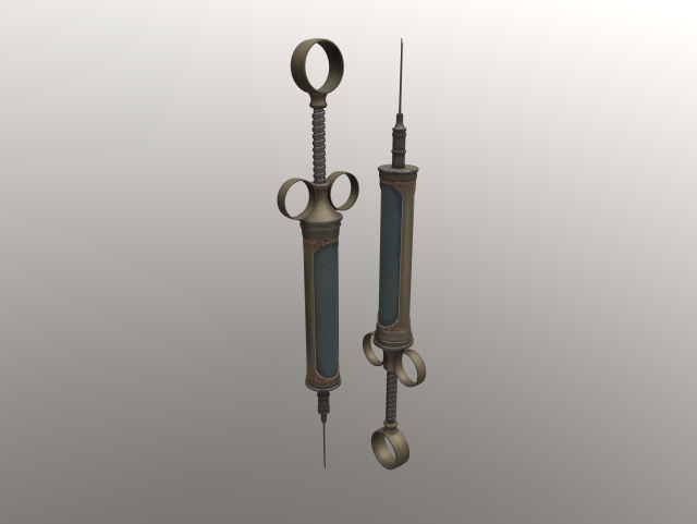 Syringe 3D Model