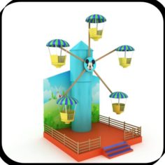 Ferris Wheel For Kids 3D Model