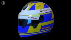ERICSSON Bell racing helmet 2018 3D Model