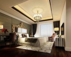 Bedroom – Modern Style -9411 3D Model