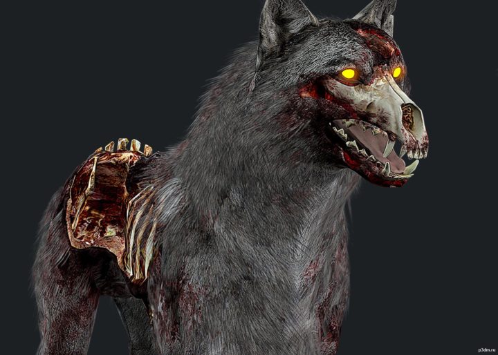 Zomby Hellhound 3D Model