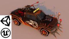 Battle Car 3 3D Model