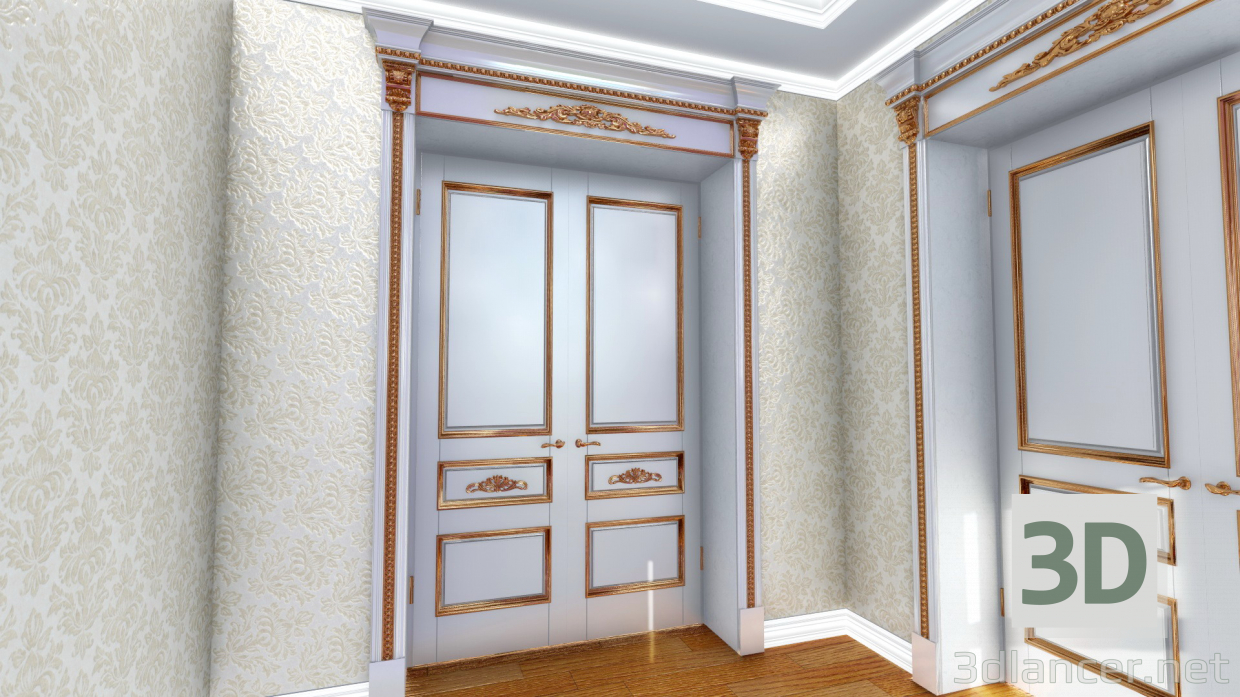 3D-Model 
Double-leaf doors Classic