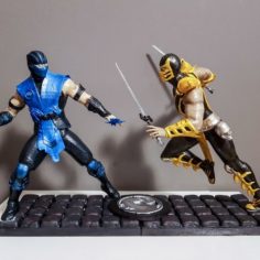 Diorama Mortal Kombat 3D Print Model