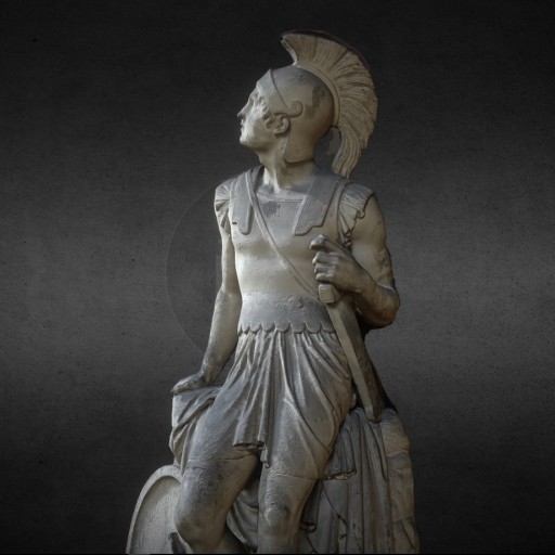 A Roman warrior						 Free 3D Model