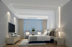 Bedroom – Modern Style -9429 3D Model