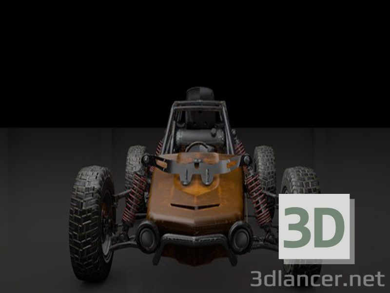 3DModel PUBG buggy 3DHunt.co