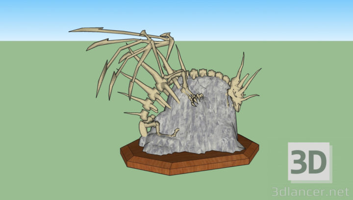 3D-Model 
The Fallen Dragon