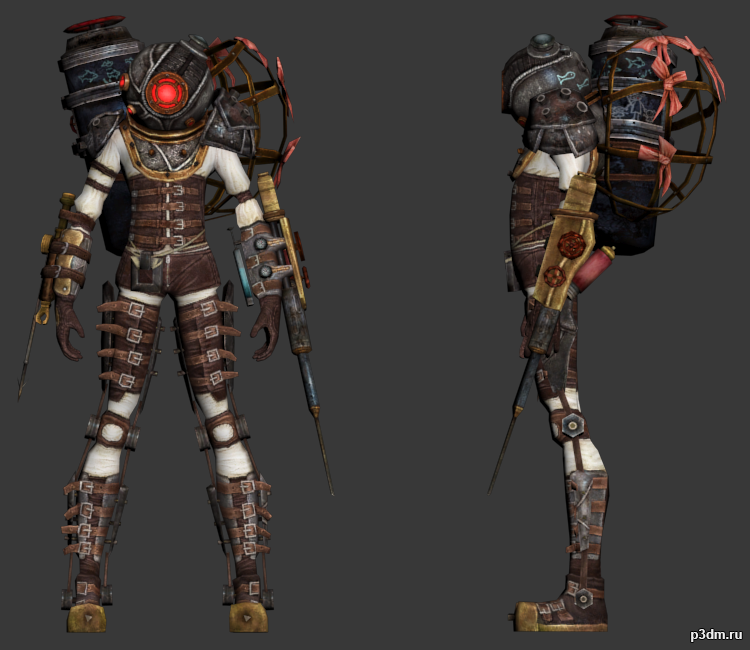 Big Sister 3D Model