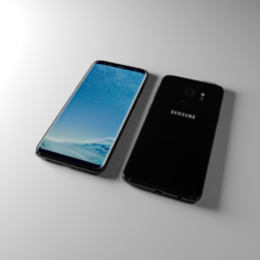 Samsung S8 2018 3D Model