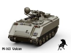 M-163 Vulcan 3D Model