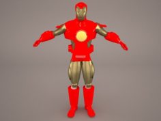 Iron Man Static 3D Model
