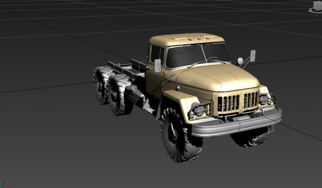 Zil 131 3D Model