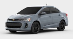Chevrolet Sonic Sedan 2017 3D Model