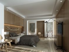 Bedroom – Chinese style -9406 3D Model