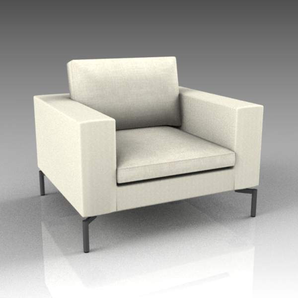 New Standard Armchair 3D Model