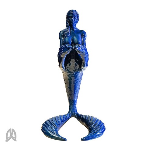 Mermaid Headset Stand 3D Print Model