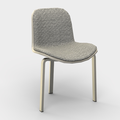 Pk8 Upholstered Chair 3D Model