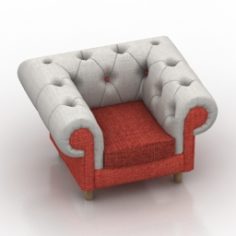 Armchair 3D Model