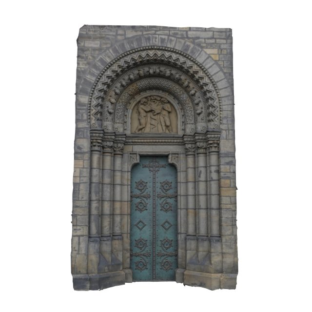 Church portal 3D Model