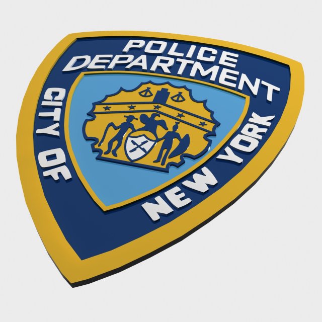 NYPD Police Department 3D Model