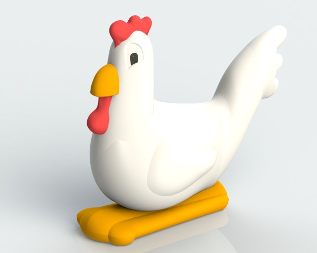 Chicken 3D Model