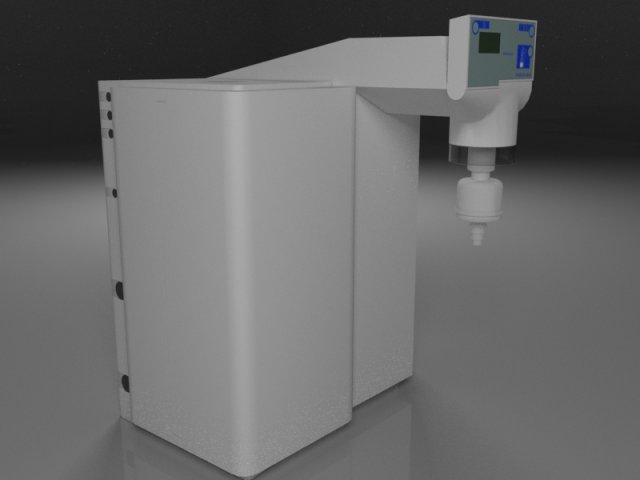 Laboratory Water Purifier 3D Model