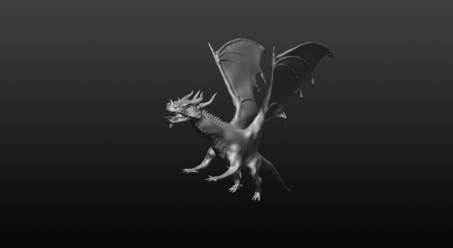 Dragon 3D Model