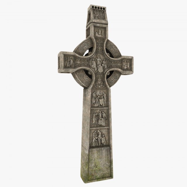 Celtic Cross 3D Model