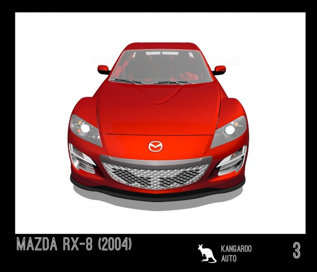 MAZDA RX-8 2004 3D Model