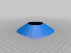Soccer Sports Cone 3D Print Model