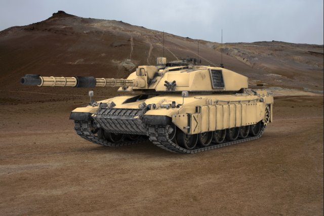 Challenger II 3D Model