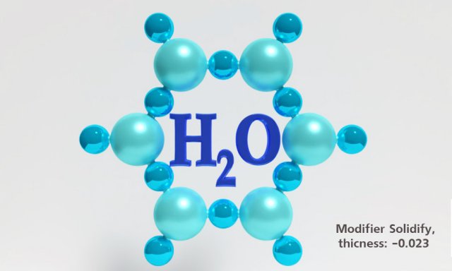 Water molecule 3D Model