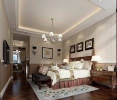 Bedroom – Modern Style-9435 3D Model
