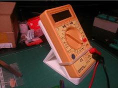 Cheap multimeter support stand 3D Print Model