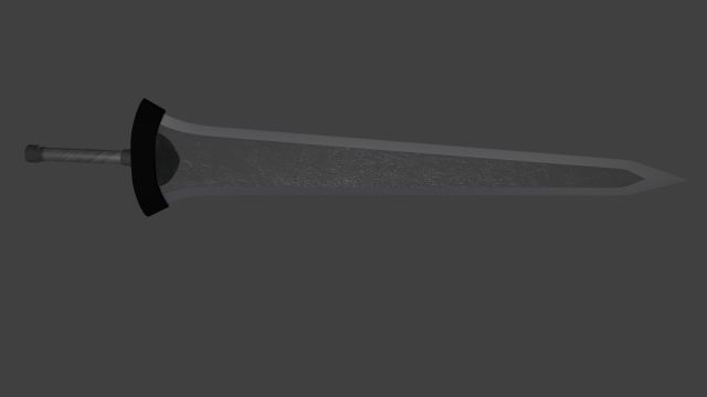 Sword Kirito 3D Model