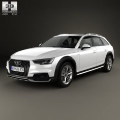 Audi A4 B9 Allroad 2017 3D Model