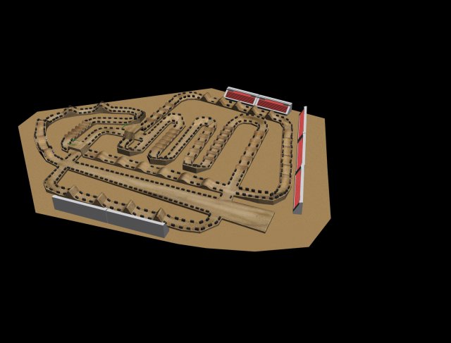 ATV Terrain 3D Model