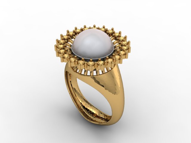 Jewellery ring Free 3D Model