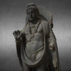 Bodhisattva, Gandhara						 Free 3D Model