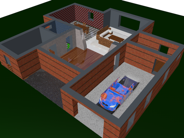 House beta2 3D Model