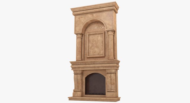 Fireplace 3D Model