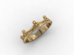 Crown ring Free 3D Model