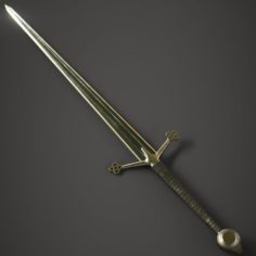 Claymore Sword Free 3D Model
