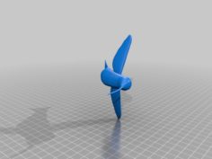 Humming Bird 3D Print Model