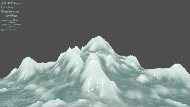 Iceberg 3D Model