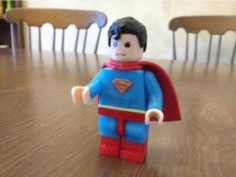 Lego Superman 2X 3D Print Model