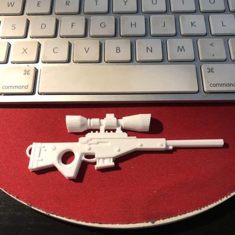 Fortnite – Bolt-Action Sniper keychain! 3D Print Model