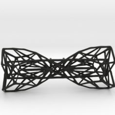 Geometric Bow Tie 3D Print Model