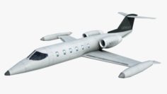 Aircraft LearJet Bombardier 3D Model